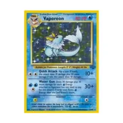 Pokemon Pokemon Jungle Vaporeon (12) (HR) #12 (Holo) Fair- - Image 1