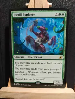 Icetill Explorer - Edge of Eternities - Rare - NM (See pics) MTG - Image 1