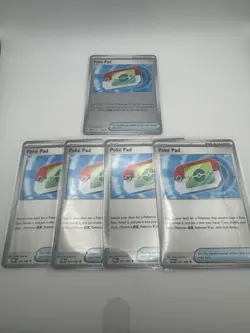5 x Poke Pad 081/088 - NM Perfect Order Pokemon TCG. NEW! (Reverse Holo & Holo) - Image 1