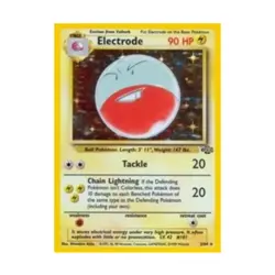 Pokemon Pokemon Jungle Electrode (2) (HR) #2 (Holo) VG - Image 1