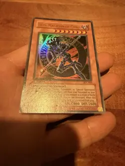 YuGiOh! Dark Magician Of Chaos/Magier Des Schwarzen Chaos IOC-065 1st PRINTLINE - Image 3
