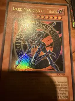 YuGiOh! Dark Magician Of Chaos/Magier Des Schwarzen Chaos IOC-065 1st PRINTLINE - Image 4
