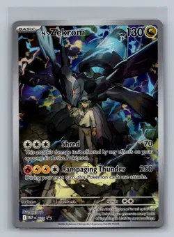N's Zekrom - 031 031 Holo Promo ME: Mega Evolution Promo Pokemon Near Mint - Image 1