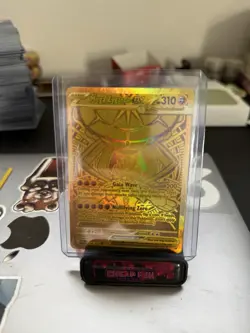 Mega Zygarde ex 124/088 Gold Hyper Rare Pokemon Perfect Order - POR ENG - Image 1