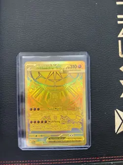 Mega Zygarde ex 124/088 Gold Hyper Rare Pokemon Perfect Order - POR ENG - Image 3