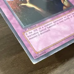 Yugioh Trap Hole LOB-058 Super Rare 1st Edition US Version MP 🕳 - Image 5