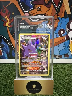2022 Pokemon SWSH Lost Origin TG06/TG30 Gengar Trainer Gallery Holo TAG 10 (972) - Image 1