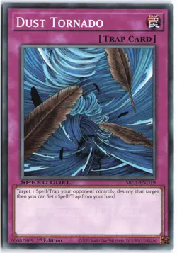 Yugioh - Dust Tornado SBC1-END19 1st Edition - Speed Duel: Streets of Battle Cit - Image 1