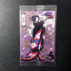 S4541 Nico Robin Orobi No.6 Japanese One Piece Wafer Card Sealed Bandai F08 - Image 1