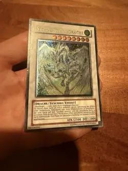 YuGiOh! Stardust Dragon / Sternenstaubdrache Ultimate Rare TDGS-DE040 - Image 2