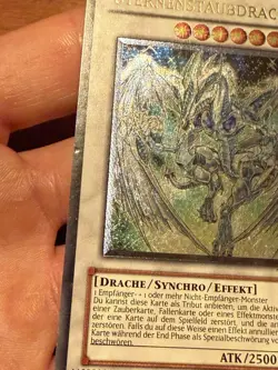 YuGiOh! Stardust Dragon / Sternenstaubdrache Ultimate Rare TDGS-DE040 - Image 3