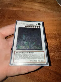 YuGiOh! Stardust Dragon / Sternenstaubdrache Ultimate Rare TDGS-DE040 - Image 4