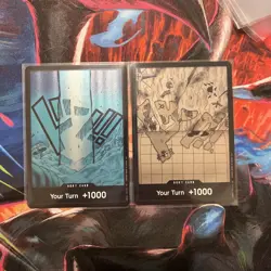 2x One Piece TCG Special DON! Card OP-15 DP-10 Dash Pack Sky Map & Blast. NM - Image 1