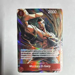 One Piece CCG Monkey.D.Garp OP13-016 Alt Art Foil Rare 2000 1 - Image 1