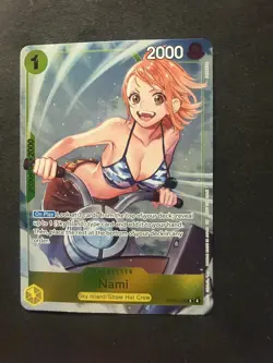 OP15-108 NAMI DASH PACK ENGLISH ADVENTURE ON KAMIS ISLAND ONE PIECE TCG - Image 1