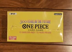 One Piece OP-07 500 Years In The Future Booster Box ENGLISH New! Factory Sealed! - Image 2