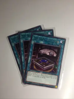 Yu-Gi-Oh The Book Of The Law GEIM-EN054 X3 Rare 1st Edition - Image 1