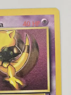 Vintage 2000 Sabrina's Abra 19 WOTC Black Star Promo Pokemon Card Sabrinas Promo - Image 3