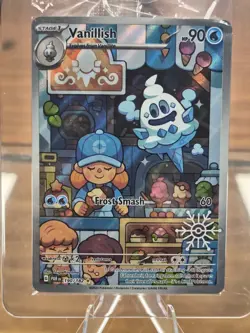 Pokemon cards vanillish TCG Holiday Calendar 2025 Promo card SEALED 190/182 - Image 2