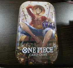 One Piece Card Game Mini Tin Vol. 2 LUFFY OP-13 NEW! - Image 1