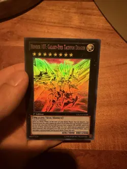 YuGiOh! Number 107 Galaxy Eyes Tachyon Dragon LTGY-EN044 GHOST RARE 1st Edition - Image 2