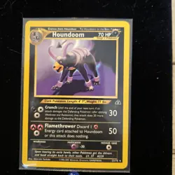 Houndoom 23/75 Neo Discovery Regular Pokemon Card - Image 1