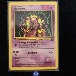 Mewtwo 14/53 Wotc Promo Regular Pokemon Card Pokemon Card - Image 1