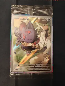 N's Zorua - 189 (Pokemon Center Exclusive) 189 Sv: Scarlet & Violet Promo Cards - Image 1