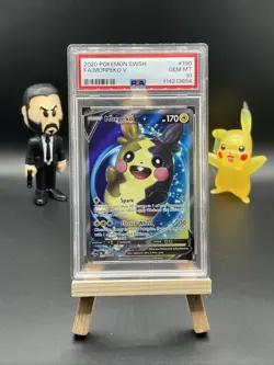 Pokemon Card Game Morpeko Full Art Sword And Shield 190/202 PSA 10 - Image 1