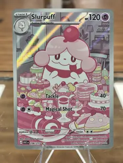 Slurpuff Pokemon Card 236/217 IR Illustration Rare Ascended Heroes Free Shipping - Image 1