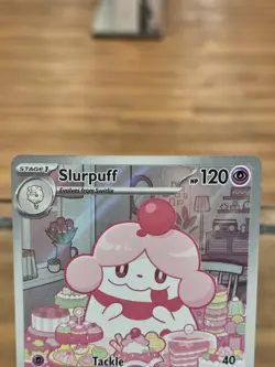 Slurpuff Pokemon Card 236/217 IR Illustration Rare Ascended Heroes Free Shipping - Image 2