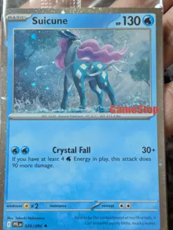 Pokemon Suicune Gamestop Exclusive Promo Card Sealed #26 - Image 1