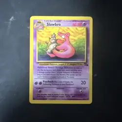 Slowbro 43/62 Uncommon Fossil Pokemon Card D2 - Image 1