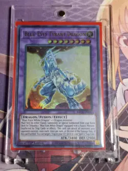 Yu-Gi-Oh! Blue-Eyes Tyrant Dragon | Ultra Rare | 1st Edition | BACH-EN037 - Image 1