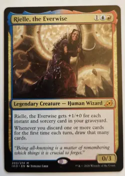 Rielle, the Everwise IKO #203 Mythic Regular NM+ - Image 1