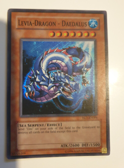 1996- Yu-Gi-Oh - Holo-Card - - Levia-Dragon-Daedalus - HL1-EN004 - Image 2