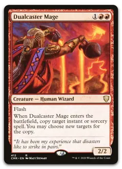 Dualcaster Mage #412 (NM) Commander Legends CMR Magic MTG - Image 1