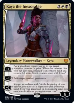 x1 Kaya the Inexorable M MTG Kaldheim M/NM, English - Image 1
