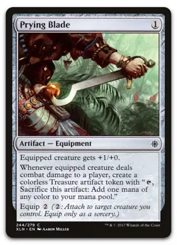 Prying Blade #244 (NM) Ixalan XLN Magic MTG - Image 1