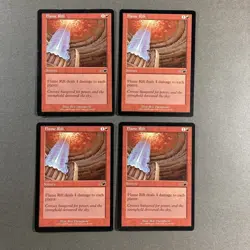 Set of x4, MTG Flame Rift Nemesis Regular Magic The Gathering - Image 1