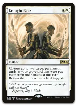 Brought Back #9 (NM) Core Set 2020 M20 Magic MTG - Image 1