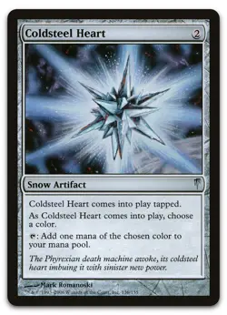 Coldsteel Heart #136 (NM) Coldsnap CSP Magic MTG - Image 1