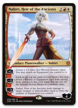 Nahiri, Heir of the Ancients #230 (NM) Zendikar Rising ZNR Magic MTG - Image 1