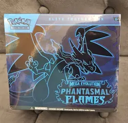 Pokemon TCG Mega Evolutions ETB Phantasmal Flames New and Factory Sealed - Image 1