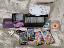 Huge Pokemon Card Lot Some Holo Excellent Condition W/ Mint Opened Booster Packs - Image 3