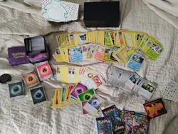 Huge Pokemon Card Lot Some Holo Excellent Condition W/ Mint Opened Booster Packs - Image 4