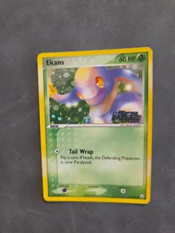 Pokemon TCG: Ekans (Reverse Holo) Common 55/109 EX Team Rocket Returns - Image 1