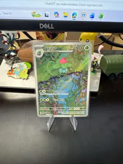 Pokemon Ivysaur 167/165 SV 151 Full Art Illustration Rare Holo Pack Fresh - Image 1