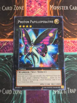 Yu-Gi-Oh! Photon Papilloperative SP14-EN025 1st Edition Starfoil NM - Image 1