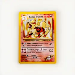 Pokemon Blaine's Arcanine 1/132 Gym Challenge Holo Rare Wizards 2000 - Image 1